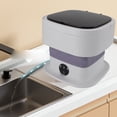 thumbnail image 4 of Portable Mini Washing Machine Foldable Design, One Touch Control Panel, Powerful Stable Motor Safe Materials, Lightweight Portable Suitable for Travel, Camping, 4 of 7