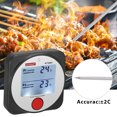 thumbnail image 3 of Barbacoa Termómetro Barbacoa Al Aire Libre Picnic Herramienta De Inspección De Temperatura Termómetro De Alimentos Gris,Wt308A Eigraketly TO003828-00, 3 of 7