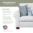 thumbnail image 6 of Furniture Classics Model 8603-31 Pembroke Sofa with Four Throw Pillows, 6 of 11