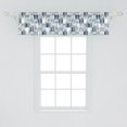thumbnail image 2 of Ambesonne Scandinavian Window Valance, Retro Style Natural, 54" X 12", Multicolor, 2 of 3