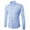 Light Blue, variant on MIXUE Mens Casual Button Down Shirts Solid Color Lapel Long Sleeve Slim Fit Casual Business Dress Formal Shirt Tops Sportswear,Blue,XXL