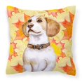 thumbnail image 1 of Carolines Treasures BB9947PW1414 Beagle Fall Fabric Decorative Pillow, 1 of 4