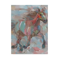 Trademark Fine Art 'Happy Hooves' Canvas Art by Hooshang Khorasani