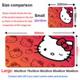 thumbnail image 1 of Hellos Cat Kittys-alfombrilla de ratón Kawaii para Gaming, alfombrilla antideslizante para ordenador portátil, Accesorios de escritorio, 1 of 4