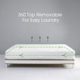 thumbnail image 4 of Queen Size Zippered Waterproof Mattress Protector Cover with zipper-360 Top Removable Mattress Encasement 10-13'' Deep, 4 of 15