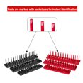 thumbnail image 3 of Amdohai 6PCS Socket Storage Tray Suit 1/4in, 3/8in, 1/2in Drive Deep And Shadow Socket Mounts Applicable For Tool Case, 3 of 7