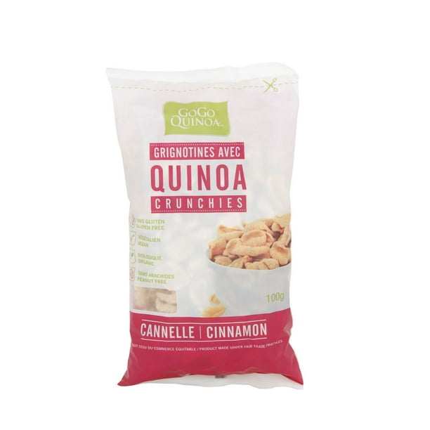GoGo Quinoa Grignotines Avec Quinoa Cannelle
