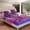 Purple Green, variant on Sweet Donuts Fitted Sheet Kawaii Doughnut Cream Full Bedding Set For Kids Girls Teen,Colorful Rainbow Bed Sheets Cute Girly Dessert Decor Sheets With 2 Pillow Cases（No Top Sheet）