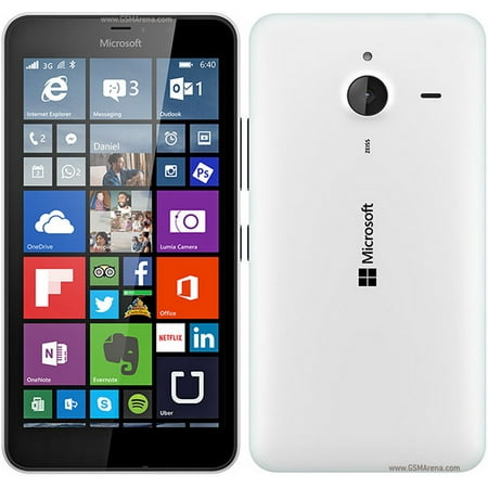 Microsoft Lumia 640 XL, AT&T Only | White, 8 GB, 5.7 in Screen | Grade B+