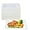 White-6 inch, variant on 150 Piecs Compostable Square Plates, 6 inch Eco-friendly Heavy Duty Biodegradable Sugarcane Disposable Paper Plates for Party Dinner Birthday