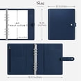 thumbnail image 2 of Organizador Carpeta A5 Lux Productivity Agenda 2023 Sin Fecha Piel Sintética Azul, 2 of 3
