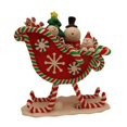 thumbnail image 4 of Adorno navideño de arcilla suave, decoración navideña de arcilla, accesorios para fiestas navideñas, manualidades Pequeño muñeco de nieve, 4 of 9