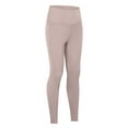 thumbnail image 5 of GEWSEY High Waisted Lounge Legging 25" - Buttery Soft Workout Yoga Pants for Women (Rose Gold, XS), 5 of 6
