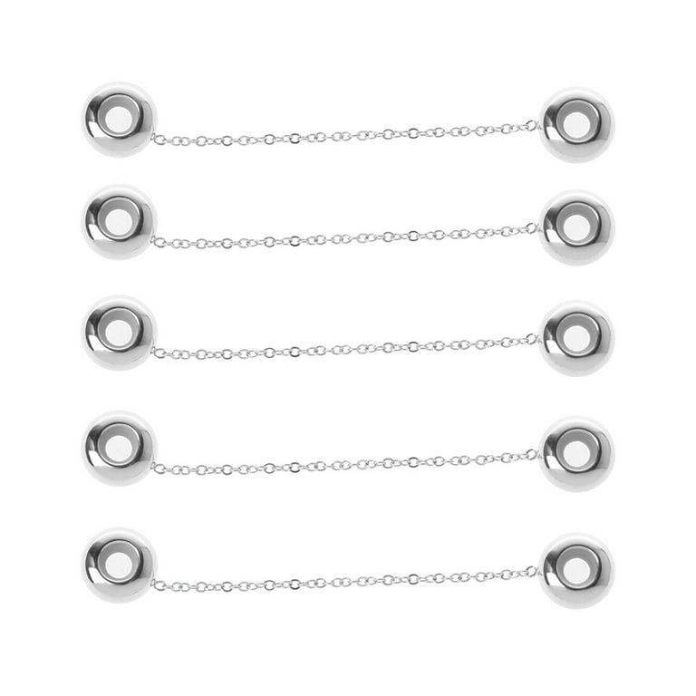 Spacer, Stopper Charms, and Safety Chains for Charm Bracelets