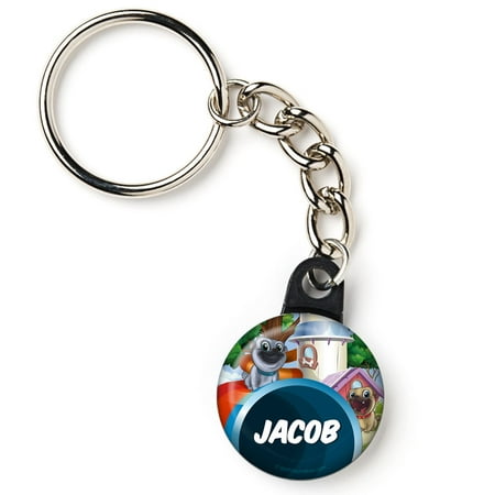Pug Mini Button - Pug Pals Personalized 1