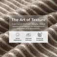 thumbnail image 3 of REGALWOVEN 100% Cotton Striped Hand Towels, Soft Absorbent Quick Drying Towel Sets for Home, Hotel, 14" x 32" Khaki 2, 3 of 7