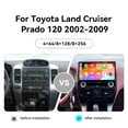 thumbnail image 2 of ZWNAV 16.8 Inch for Toyota Land Cruiser/Prado LC120 2016-2021 Screen Car Radio Player Android Host IPS Touch Screen Car GPS Navigation Multimedia Player, 2 of 11