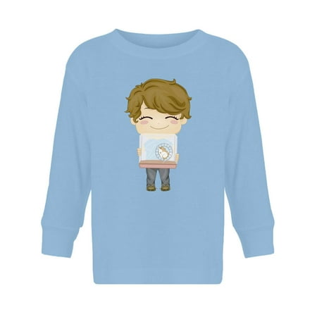 

Boy Carrying His Pet Hamster Long Sleeve Toddler -Image by Shutterstock 5 Toddler