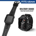 thumbnail image 4 of Monster Rugged Smart Watch Band with Protective Case and Touch-Sensitive Screen Cover, Compatible with Apple Watch, 46mm, 4 of 10