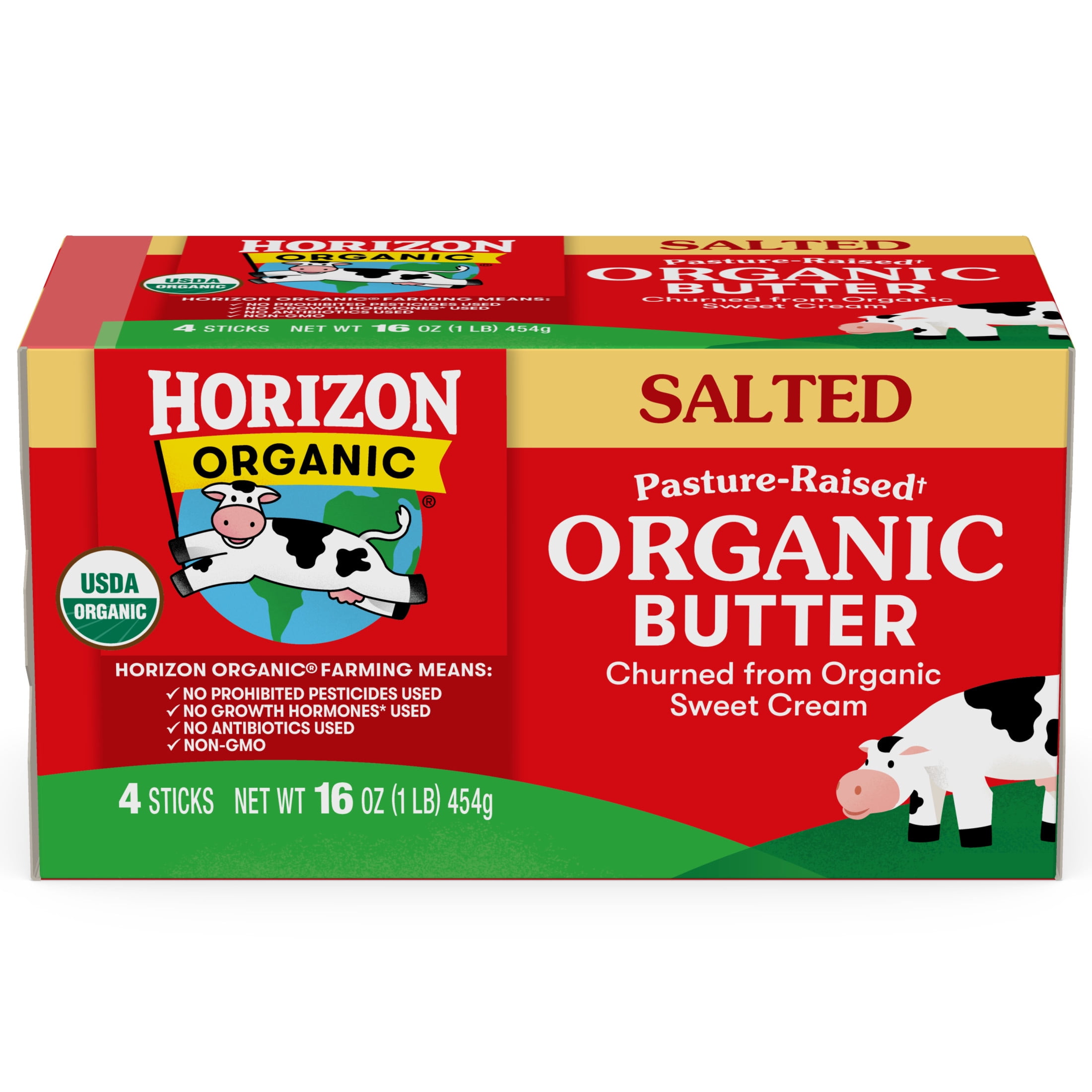 Horizon Organic Salted Butter Sticks, 16 oz, 4 Sticks​