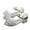 Silver, variant on Daznico Girls Dress Sandals with Low Heel for Everyday School Wear and Party Occasions Comfortable Easy Clean Summer Footwear,13
