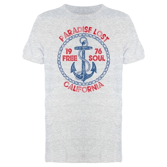 Vintage Hand Drawn Anchor Tee Men's -Image by Shutterstock