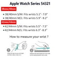 thumbnail image 7 of ALMNVO 3Pack Sport silicone Strap for Apple Watch Bands 45mm 44mm 40mm 38mm 41mm 42mm 49mm Ultra Women Men, Soft Adjustable Breathable Silicone Bands Replacement for iWatch Series 8 7 SE 6 5 4 3 2 1, 7 of 7