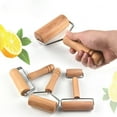 thumbnail image 4 of Hicess Rolling Pin Non-Stick Comfortable to Grip Dual Head Stainless Steel Frame Pastry Roller for Fondant, 4 of 8