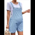 thumbnail image 3 of Mono Corto Informal de Verano para Mujer, de Holgado, Ideal para Playa, Viajes y Vacaciones Azul XL, 3 of 8