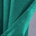 thumbnail image 2 of Olivia Gray Lina Matte Embossed Blackout Grommet Single Panel - 52x90", Teal, 2 of 4