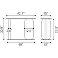 thumbnail image 7 of Pemba Console Table Multicolor, 7 of 7