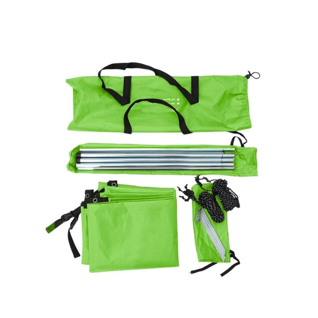 Tienda de campaña para coche Sonducket refugio portátil impermeable toldo plegable Verde 300*200cm