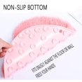 thumbnail image 4 of Silicone Massage Bath Mat, Silicone Bath Mat, Shower Scrubber with Non-Slip & Suction Cups for Back, Foot (2PCS-A), 4 of 7