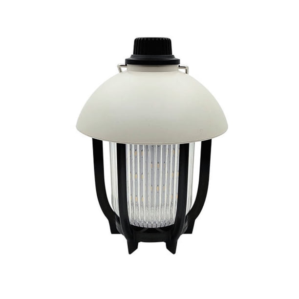 Soidarity Camping LED USB 1200mAh Carpa Luz Linterna al aire libre para camino Pesca Patio Jardín Ciclismo Decoraciones colgantes Estufas de camping Blanco Soidarity OD032219-03B
