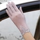 thumbnail image 4 of Guantes cortos para el sol con protección solar UV para mujer de verano, encaje de seda helada, conducción delgada Sincero  Hogar, 4 of 5