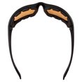 thumbnail image 4 of Epoch Eyewear Lacrosse Foam Photochromic Padded Motorcycle Black Sunglasses, 4 of 7