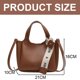 thumbnail image 2 of Bolso de contraste de gran capacidad de alta calidad, bolso de cubo portátil de un solo hombro de cuero PU de nueva moda MFZFUKR BST3059650-2, 2 of 5