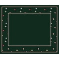thumbnail image 3 of Milliken Green Bordered Flat Runner Billiards Emerald - Aprx 2' 4" x 11' 8", 3 of 4