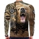 thumbnail image 2 of Camisa Casual Calavera Impreso 3d Playera De Manga Larga To, 2 of 5