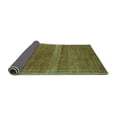 thumbnail image 2 of Ahgly Company Indoor Rectangle Abstract Turquoise Blue Modern Area Rugs, 7' x 9', 2 of 4