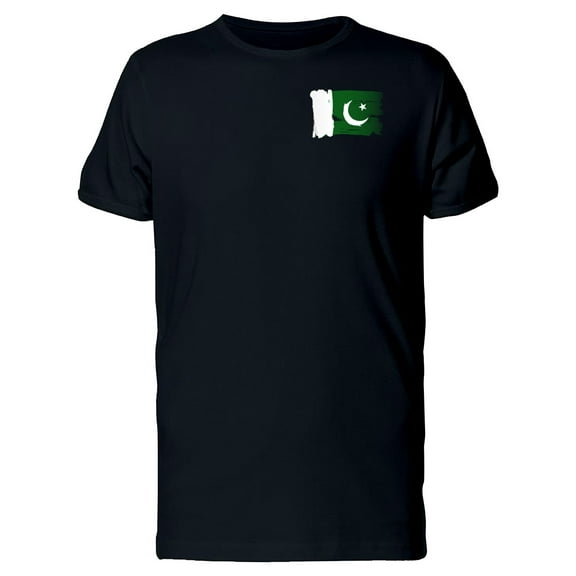 Grunge Pocket Flag Of Pakistan T-Shirt Men -Image by Shutterstock, Male Small