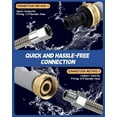 thumbnail image 4 of Jet Nozzle Power Washer for Garden Hose, 2-In-1 High Pressure Wand with 2 Different Nozzles,High Pressure Washer Tools For Car, Patio, Driveway, Deck Cleaning, 4 of 7