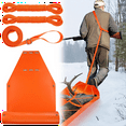 thumbnail image 6 of Thickened Deer Drag Sled for Hunting - Tear- Heavy Duty Game Glide Carry Cart & 13ft Harness Dragging Strap, 6 of 7