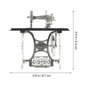 1pc Mini Pedal Sewing Machine Foot Sewing Machine Model Sewing Machine Decor