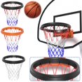 thumbnail image 2 of Portable Basketball Hoop Net Replacement, All-weather Netball Hoop Nets, for Basketball Goal Hoop Rim Cylinder, Anti Whip Universal Basketball Netting, Fit Standard Size Rims, 2 of 7