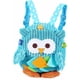 thumbnail image 1 of Mochila Para Bebés Y Niños, Mini Bolso De Felpa Lindo Búho 3D, Mochila Preescolar De Dibujos Animados De Animales Para Niños De 2 A 5 Años Azul, 1 of 5