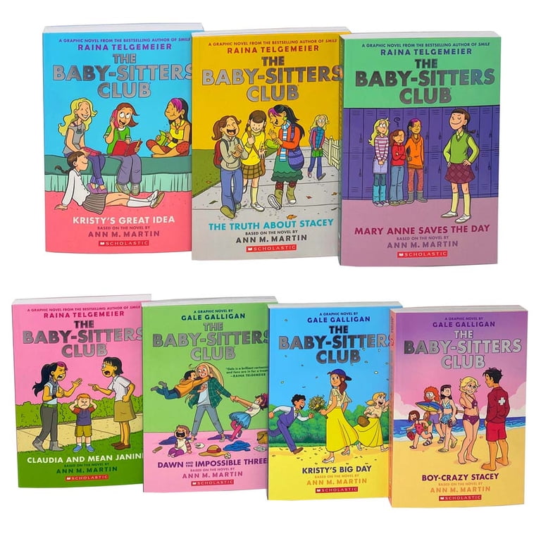 The Baby-Sitters Club #1-7 Graphic Novel Box Set (Hardcover