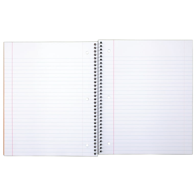 Five Star 1-Subject Wide Ruled Wirebound Notebook, Assorted