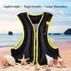 thumbnail image 4 of Chalecos de snorkel Chaquetas inflables Ligeras para bucear Surf Natación Deportes acuáticos al aire libre, 4 of 6