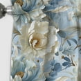 thumbnail image 3 of Designart "Ethereal Flourishing Rococo IV" Floral Blackout Curtain Panels, 3 of 4